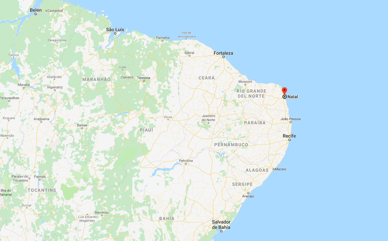 Natal, Río Grande del Norte, Brasil