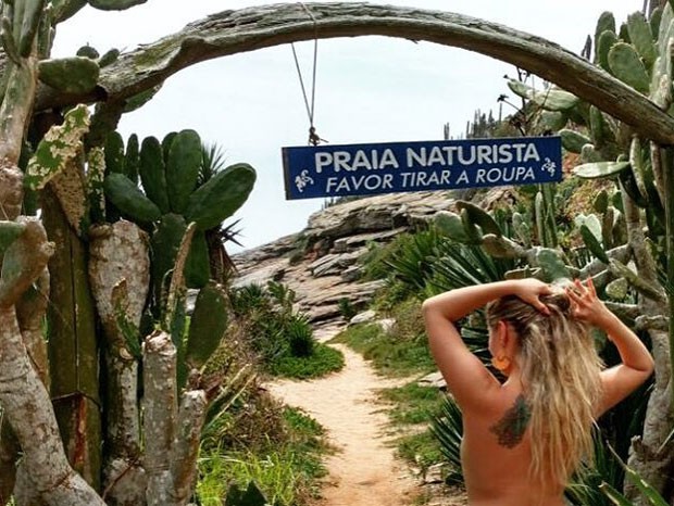 Jurubá, playa nudista en Brasil